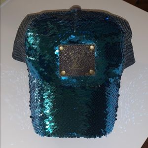 Upcycled Louis Vuitton Hat